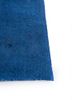 provenance blue wool hand knotted Rug - Corner