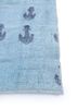 provenance blue wool hand knotted Rug - Corner provenance blue wool hand knotted Rug - Corner