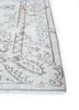 vintage ivory wool hand knotted Rug - Corner vintage ivory wool hand knotted Rug - Corner