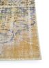 provenance gold wool hand knotted Rug - Corner