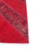 provenance red and orange wool hand knotted Rug - Corner provenance red and orange wool hand knotted Rug - Corner