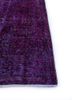 lacuna pink and purple wool hand knotted Rug - Corner lacuna pink and purple wool hand knotted Rug - Corner