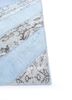 provenance blue wool hand knotted Rug - Corner provenance blue wool hand knotted Rug - Corner