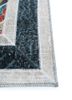 provenance red and orange wool hand knotted Rug - Corner provenance red and orange wool hand knotted Rug - Corner