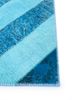 provenance blue wool hand knotted Rug - Corner provenance blue wool hand knotted Rug - Corner