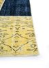 provenance gold wool hand knotted Rug - Corner