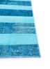 provenance blue wool hand knotted Rug - Corner provenance blue wool hand knotted Rug - Corner