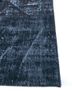 provenance grey and black wool hand knotted Rug - Corner