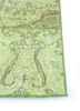 provenance green wool hand knotted Rug - Corner provenance green wool hand knotted Rug - Corner