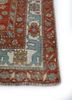 nuray blue wool hand knotted Rug - Corner nuray blue wool hand knotted Rug - Corner