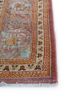 aalam blue wool hand knotted Rug - Corner aalam blue wool hand knotted Rug - Corner