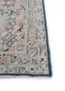 vintage grey and black wool hand knotted Rug - Corner vintage grey and black wool hand knotted Rug - Corner