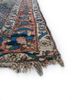 aalam blue wool hand knotted Rug - Corner aalam blue wool hand knotted Rug - Corner