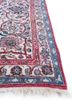 aalam red and orange wool hand knotted Rug - Corner aalam red and orange wool hand knotted Rug - Corner