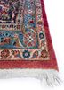 aalam red and orange wool hand knotted Rug - Corner aalam red and orange wool hand knotted Rug - Corner