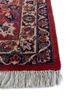 aalam red and orange wool hand knotted Rug - Corner aalam red and orange wool hand knotted Rug - Corner