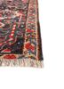 aalam red and orange wool hand knotted Rug - Corner aalam red and orange wool hand knotted Rug - Corner