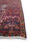 aalam red and orange wool hand knotted Rug - Corner aalam red and orange wool hand knotted Rug - Corner