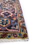 aalam red and orange wool hand knotted Rug - Corner aalam red and orange wool hand knotted Rug - Corner