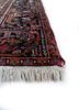 aalam red and orange wool hand knotted Rug - Corner aalam red and orange wool hand knotted Rug - Corner