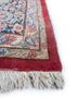 aalam red and orange wool hand knotted Rug - Corner