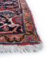 aalam red and orange wool hand knotted Rug - Corner aalam red and orange wool hand knotted Rug - Corner