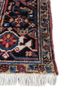 aalam red and orange wool hand knotted Rug - Corner aalam red and orange wool hand knotted Rug - Corner