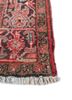 aalam red and orange wool hand knotted Rug - Corner aalam red and orange wool hand knotted Rug - Corner