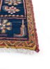 aalam red and orange wool hand knotted Rug - Corner aalam red and orange wool hand knotted Rug - Corner