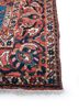 aalam red and orange wool hand knotted Rug - Corner aalam red and orange wool hand knotted Rug - Corner