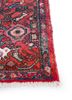 aalam red and orange wool hand knotted Rug - Corner aalam red and orange wool hand knotted Rug - Corner