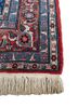 aalam blue wool hand knotted Rug - Corner aalam blue wool hand knotted Rug - Corner