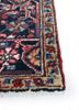 aalam red and orange wool hand knotted Rug - Corner aalam red and orange wool hand knotted Rug - Corner