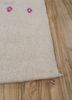 nuray ivory wool hand knotted Rug - Corner nuray ivory wool hand knotted Rug - Corner