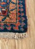 aalam red and orange wool hand knotted Rug - Corner aalam red and orange wool hand knotted Rug - Corner