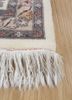 aalam grey and black wool hand knotted Rug - Corner aalam grey and black wool hand knotted Rug - Corner