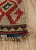 nuray red and orange wool hand knotted Rug - Corner nuray red and orange wool hand knotted Rug - Corner