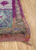 nuray pink and purple wool hand knotted Rug - Corner nuray pink and purple wool hand knotted Rug - Corner