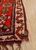 nuray red and orange wool hand knotted Rug - Corner nuray red and orange wool hand knotted Rug - Corner