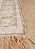 nuray beige and brown wool hand knotted Rug - Corner nuray beige and brown wool hand knotted Rug - Corner
