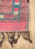 nuray pink and purple wool hand knotted Rug - Corner nuray pink and purple wool hand knotted Rug - Corner
