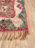 nuray red and orange wool hand knotted Rug - Corner nuray red and orange wool hand knotted Rug - Corner