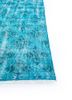 lacuna blue wool hand knotted Rug - Corner lacuna blue wool hand knotted Rug - Corner