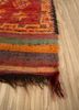 nuray red and orange wool hand knotted Rug - Corner nuray red and orange wool hand knotted Rug - Corner