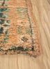 nuray red and orange wool hand knotted Rug - Corner nuray red and orange wool hand knotted Rug - Corner