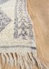 nuray beige and brown wool hand knotted Rug - Corner nuray beige and brown wool hand knotted Rug - Corner