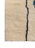 zuri ivory wool hand knotted Rug - Corner zuri ivory wool hand knotted Rug - Corner