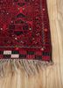 kiaan red and orange wool hand knotted Rug - Corner kiaan red and orange wool hand knotted Rug - Corner