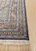 aalam gold wool hand knotted Rug - Corner
