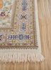 aalam red and orange wool hand knotted Rug - Corner aalam red and orange wool hand knotted Rug - Corner